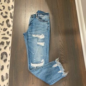 HIDDEN “Bailey” distressed boyfriend jean SZ:25